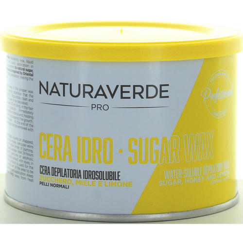 NATURAVERDE PROFESSIONAL CERA DEPILATORIA IDROSOLUBILE AL MIELE LIMONE ZUCCHERO 400 ML