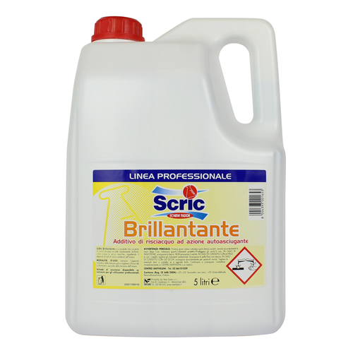 SCRIC BRILLANTANTE LAVASTOVIGLIE 5 LT.   SCRIC BRILLANTANTE LAVASTOVIGLIE 5 LT.