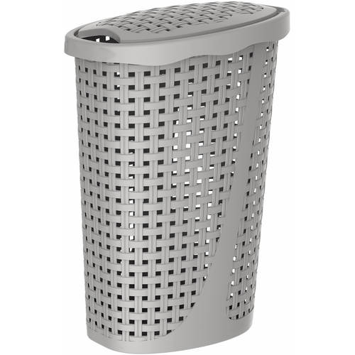 BAMA PORTABIANCHERIA IN PLASTICA COLOR SABBIA CAPACITA' 43 LT