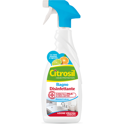 CITROSIL BAGNO DISINFETTANTE AZIONE VIRUCIDA CON ESSENZE DI FIORI BIANCHI TRIGGER 650 ML