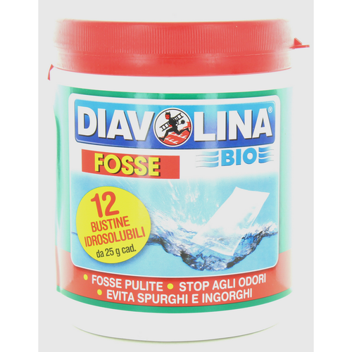 DIAVOLINA BIO FOSSE 12 BUSTINE IDROSOLUBILI DA 25 GR CADAUNA