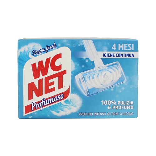WC NET PROFUMOSO TAVOLETTA SOLIDA OCEAN FRESH IGIENE CONTINUA 4 PZ