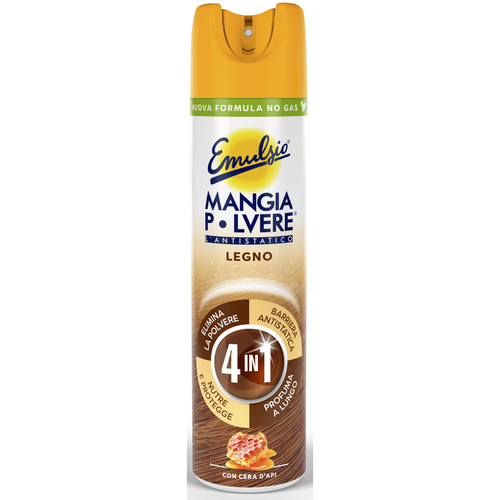 EMULSIO MANGIAPOLVERE LEGNO CON CERA D'API SPRAY 300 ML