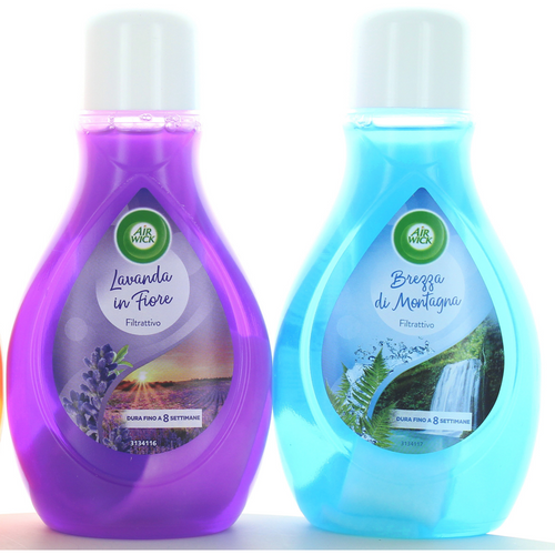 AIRWICK FILTRATTIVO ESPOSITORE MIX 1  CASSA MISTA12 PEZZI:  6 LAVANDA IN FIORE; 6 BREZZA DI MONTAGNA