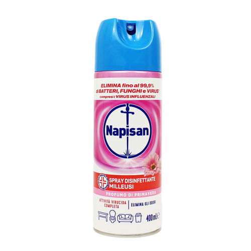 NAPISAN SPRAY DISINFETTANTE MILLEUSI PROFUMO DI PRIMAVERA 400 ML
