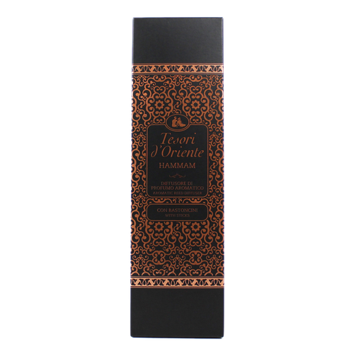 TESORI D'ORIENTE DIFFUSORE AMBIENTE DI PROFUMO CON BASTONCINI HAMMAM 200 ML