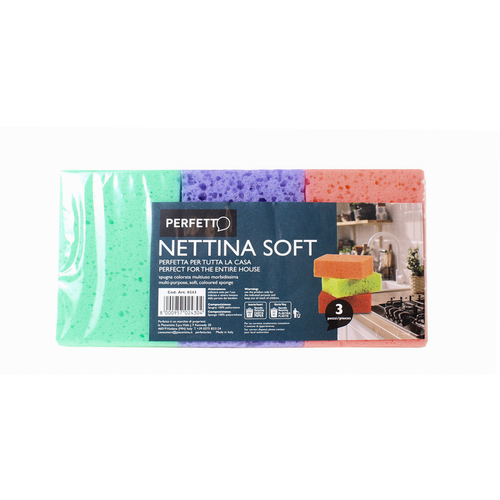 LA PIACENTINA SPUGNA MULTIUSO PERFETTO "TENDY" 3 PEZZI