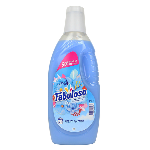 FABULOSO AMMORBIDENTE FRECO MATTINO 21 LAVAGGI 1,5 LT FABULOSO AMMORBIDENTE FRECO MATTINO 21 LAVAGGI 1,5 LT