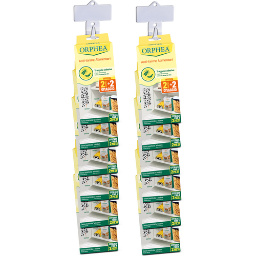ORPHEA ANTI-TARME ALIMENTARI 2+2 PZ CRAVATTA 12 VENDITE 