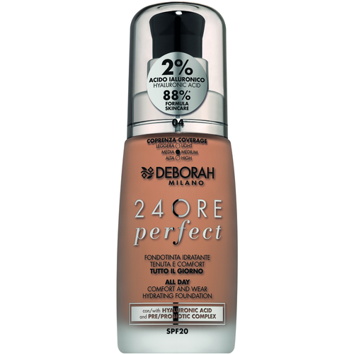 DEBORAH FONDOTINTA 24H PERFECT N.04 APRICOT