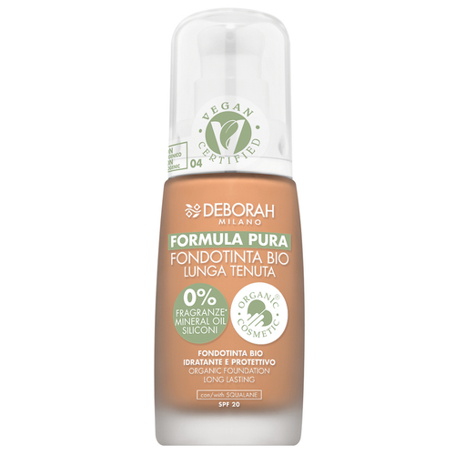 DEBORAH FORMULA PURA FONDOTINTA BIO N.04