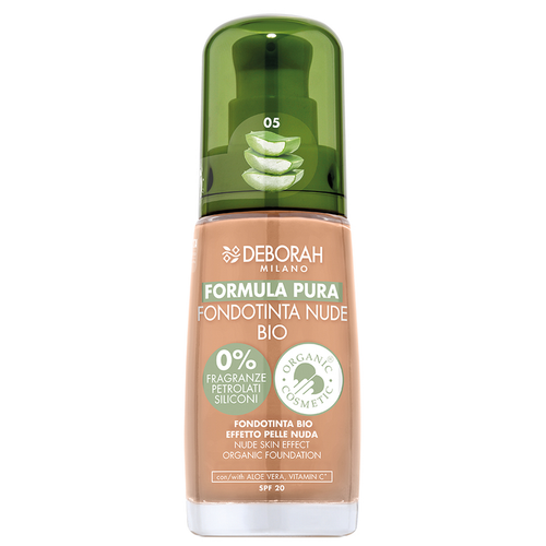 DEBORAH FORMULA PURA FONDOTINTA NUDE BIO N.05 ALMOND