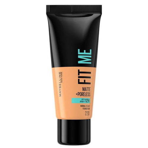 MAYBELLINE FONDOTINTA FIT ME MATTE+PORELESS 220 NATURAL BEIGE