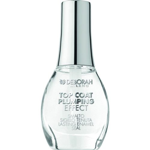 DEBORAH SMALTO GEL EFFECT N.00 TRASPARENTE TOP COAT PLUMPING EFFECT