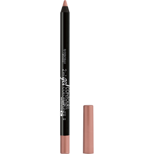 DEBORAH MATITA LABBRA 2IN1 GEL CONTOUR&COLOR WATERPROOF N.01 NUDE ROSE