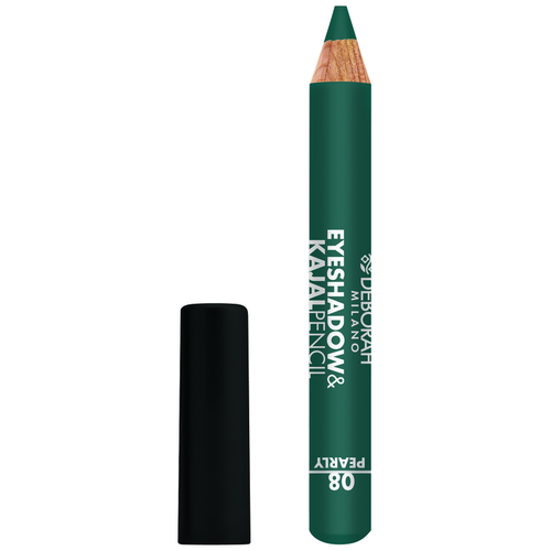 DEBORAH MATITONE OMBRETTO EYE SHADOW&KAJAL PENCIL N.08 PETROLIO PEARLY