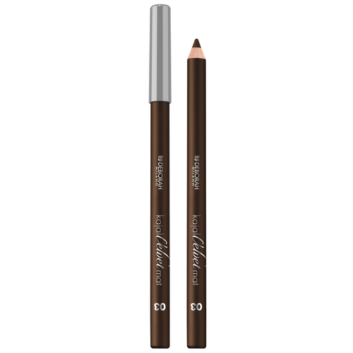 DEBORAH MAT.OCCHI KAJAL VELVET MAT N. 03 MARRONE