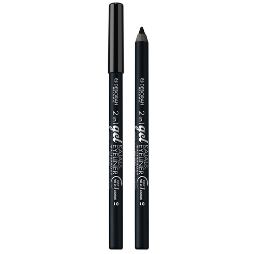 DEBORAH MATITA OCCHI GEL 2in1 N.01 BLACK