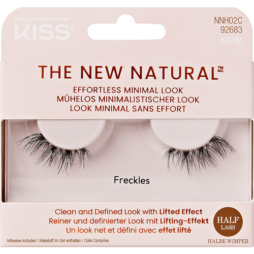 KISS THE NEW NATURAL FRECKLES CIGLIA FINTE