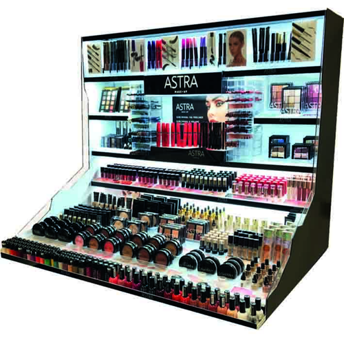 ASTRA MAKE-UP ESPOSITORE 1908 PZ ORIZZONTALE 120 CM