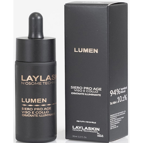 LAYLASKIN LUMEN SIERO PRO AGE VISO e COLLO IDRATANTE E ILLUMINANTE 30 ML LAYLASKIN LUMEN SIERO PRO AGE VISO e COLLO IDRATANTE E ILLUMINANTE 30 ML