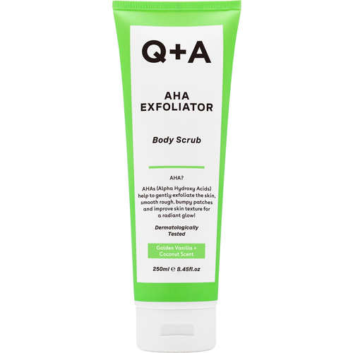 Q+A AHA EXFOLIATOR BODY SCRUB 250 ML