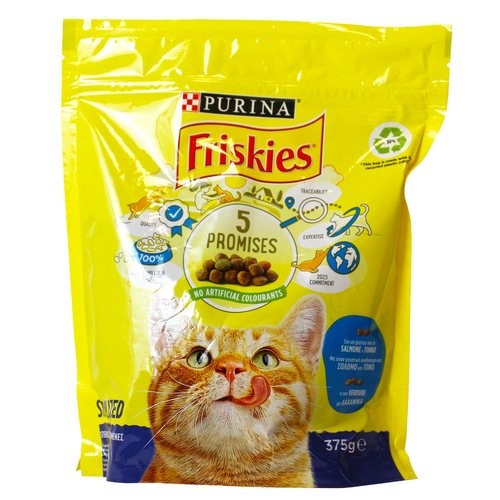 FRISKIES GATTI CREOCCHETTE STERILIZZATE SALMONE-VERDURE 375 GR