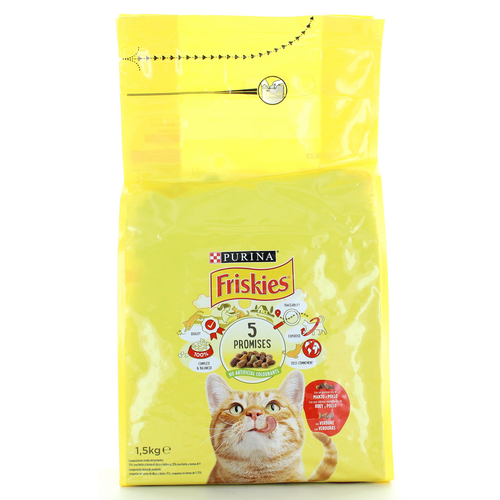 FRISKIES GATTI CROCCHETTE MANZO-POLLO-VERDURE 1,5 KG