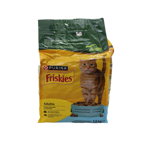 FRISKIES GATTI CROCCHETTE PESCE OCEANO VERDURE 1,5 KG