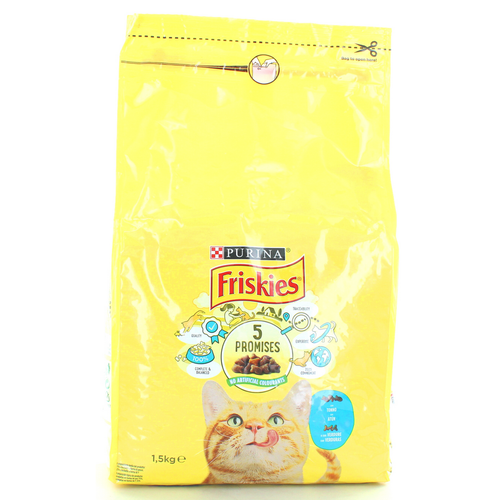 FRISKIES GATTI CROCCHETTE PESCE OCEANO VERDURE 1,5 KG