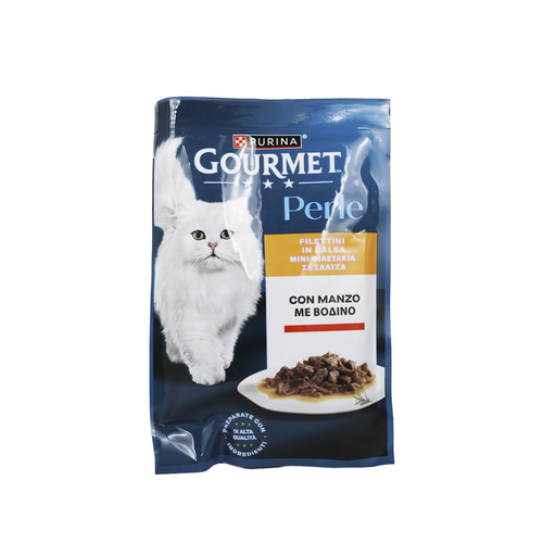 GOURMET PERLE FILETTINI MANZO GR.85 