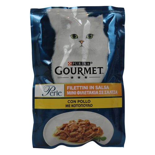 GOURMET PERLE FILETTINI POLLO GR.85 