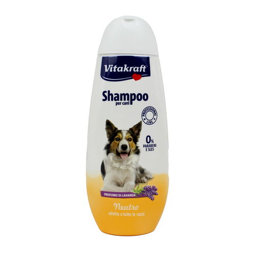 VITAKRAFT SHAMPOO NEUTRO PER CANI PROFUMO DI LAVANDA 250 ML VITAKRAFT SHAMPOO NEUTRO PER CANI PROFUMO DI LAVANDA 250 ML