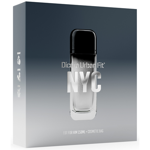 DICORA URBAN FIT NYC HIM COFANETTO EDT 150 ML + COSMETIC BAG DICORA URBAN FIT NYC HIM COFANETTO EDT 150 ML + COSMETIC BAG