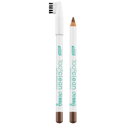 DEBBY MATITA SOPRACCIGLIA 100% CLEAN N.02 MEDIUM