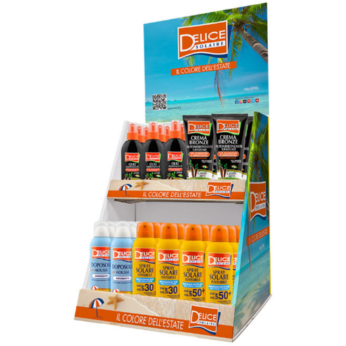 DELICE SOLAIRE SPRAY ESPOSITORE DA BANCO 42 PEZZI MISTI