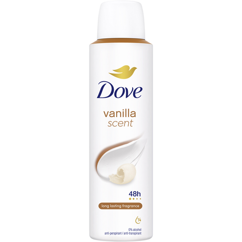 DOVE DEODORANTE VANILLA SCENT 48h SPRAY 150 ML