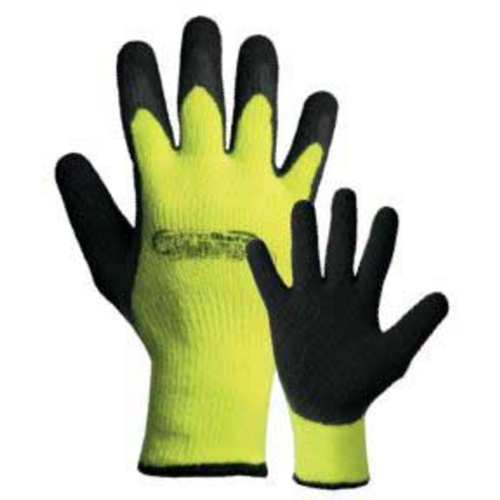 TECHNO SAFE GUANTI DA LAVORO PALMO RICOPERTO IN LATTICE FIBRA TERMICA PROTEZIONE FREDDO FINO A -50° TAGLIA 10 COLORE GIALLO/NERO TECHNO SAFE GUANTI DA LAVORO PALMO RICOPERTO IN LATTICE FIBRA TERMICA PROTEZIONE FREDDO FINO A -50° TAGLIA 10 COLORE GIALLO/NERO