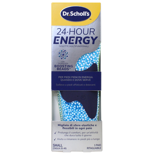 DR.SCHOLL'S SOLETTE 24 HOUR ENERGY TAGLIA S (35-40) 1 PAIO