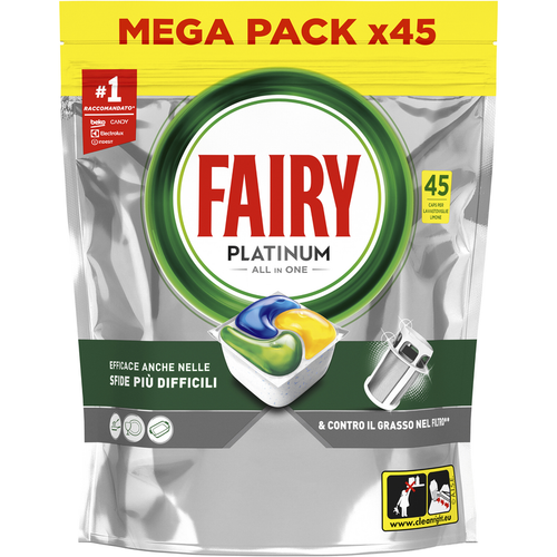 FAIRY TUTTOin1 PLATINUM 45 CAPS LAVASTOVIGLIE AL LIMONE