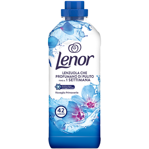 LENOR AMMORBIDENTE CONCENTRATO RISVEGLIO PRIMAVERILE 42 LAVAGGI 882 ML  