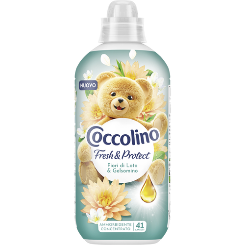 COCCOLINO CONCENTRATO FRESH & PROTECT FIORI DI LOTO & GELSOMINO 41 LAVAGGI 952 ML 
