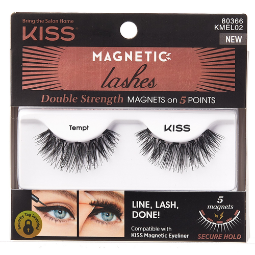 KISS CIGLIA FINTE MAGNETICHE TEMPT