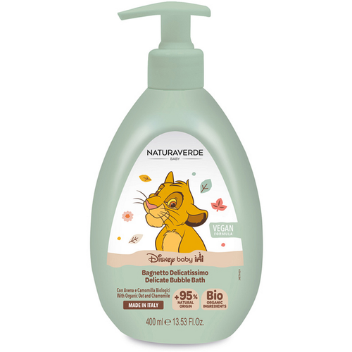 NATURAVERDE BIO DISNEY BABY BAGNETTO DELICATISSIMO PUMP 400 ML 