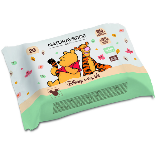 NATURAVERDE BIO DISNEY BABY 20 SALVIETTE DEUMIDIFICATE    