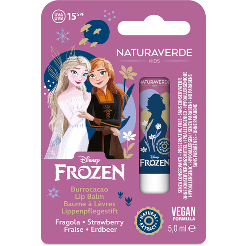 NATURAVERDE KIDS FROZEN II BURROCACAO SPF15 FRAGOLA 5 ML NATURAVERDE KIDS FROZEN II BURROCACAO SPF15 FRAGOLA 5 ML