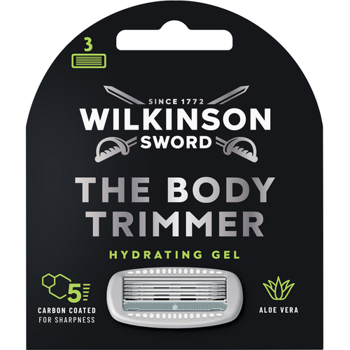 WILKINSON SWORD BODY TRIMMER 3 RICAMBI 5 LAME