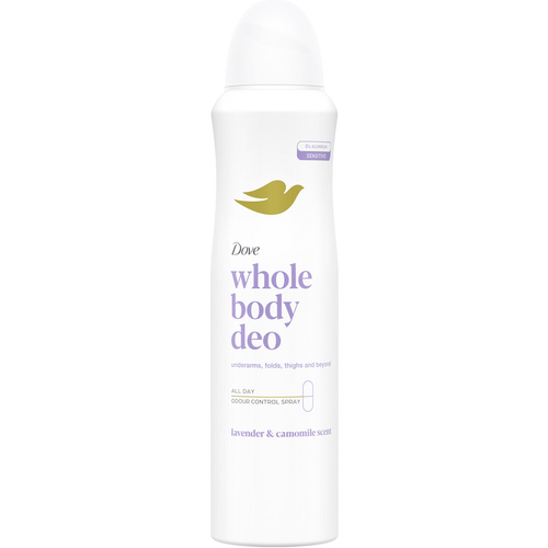 DOVE DEODORANTE BODY LAVENDER & CAMOMILE SCENT SPRAY 150 ML 