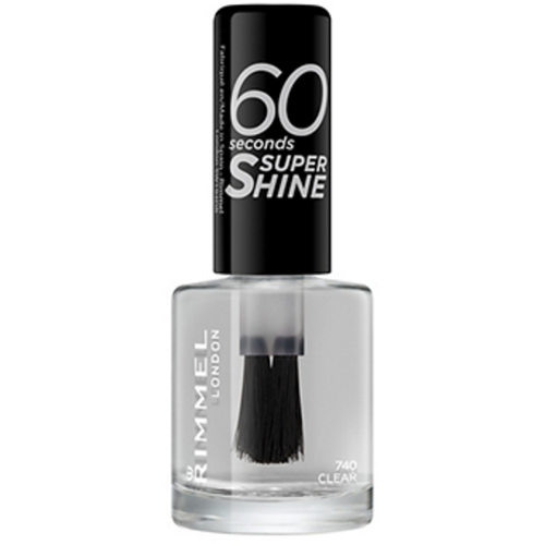 RIMMEL SMALTO 60 SECONDI SUPER SHINE N.740 CLEAR (TRASPARENTE)