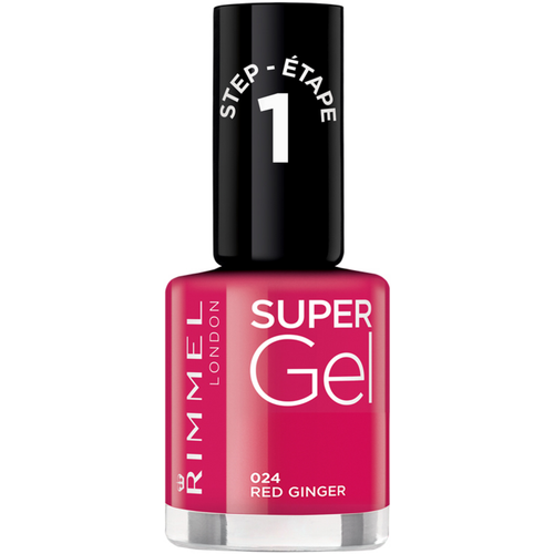 RIMMEL SMALTO SUPER GEL LUNGA DURATA N.24 RED GINGER 